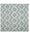 Safavieh Courtyard Gray and Blue 6'7" x 6'7" Square Area Rug